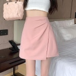 애니율 여성 여름 언발란스 A라인 스커트 G5543 : 애니율