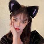 고급 고양이머리띠 동물헤어밴드 졸업사진컨셉 인생네컷 소품머리띠 고양이귀 : 요물편의점