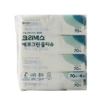 크리넥스 에코그린 물티슈 70매x4개 : 준건
