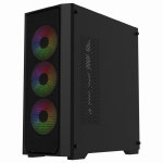 브라보텍 BRAVOTEC SWORD S830 RGB 타이탄 글래스 컴퓨터 PC 케이스 (블랙) : 빌트웍스