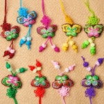 아트랄라 전통매듭 나비모양 전통소품 한국자수 매듭줄 장신구줄 노리개 만들기재료 : ARTLALA 아트랄라