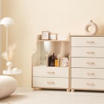 아기가구 낮은 원목서랍장 아이방수납장 속옷서랍장 : 라이프-쇼핑