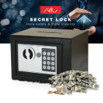 17E 가정용 개인 소형 금고 추천 수제 보안 미니 비밀금고 세이프티 안전 관리 돈 보관 문구 생활 잡화 은행 : 비엔베니도코리아