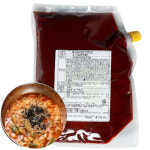 짬뽕소스 2kg 몽글이 얼큰 칼국수 양념 육수 소스 순두부 양념장 업소용 납품 업체 : 텃골푸드