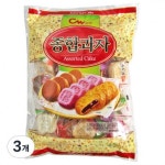 청우식품 종합 과자 350g 3개 one option : 아인아이니