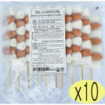 맛정 소떡소떡 업소용 우리 소시지와 떡꼬치 1.3kg, 10개 : 식자재프로
