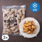 엘에프푸드 닭껍질말이 (냉동) 1kg 2개 one option : 아인아이니