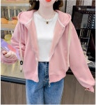 애니율 여성 봄 가을 캐주얼 후드 집업 자켓 G5748 : 애니율
