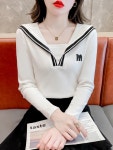 애니율 여성 봄 가을 캐주얼 슬림핏 티셔츠 G5747 : 애니율