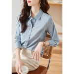 애니율 여성 봄 가을 캐주얼 남방 셔츠 G5788 : 애니율