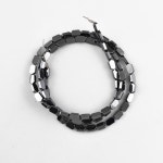 헤마타이트 미니 길쭉육각 내추럴(약3mm) (1줄) 원석비즈재료 g2308-04 : 디어데코 스토어