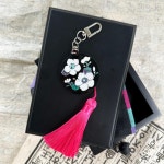 경로당 미술수업 나전칠기 무궁화 자개 열쇠고리 전통 만들기 핸드메이드 DIY diy : 자유바라기