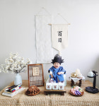 [대여]백일상대여 차림 전통 셀프 아기 100일상 백일 별하 테이블 : 코알라돌상