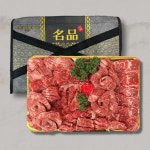 1++등급 투쁠한우 구이용 특수부위 선물세트 1.35kg 등심 부채살 채끝살 : 청우포크