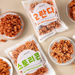 추억의 옛날과자 4봉 세트 총 1kg (오란다 고구마형 왕소라형 스토리콘) : 푸드앳홈