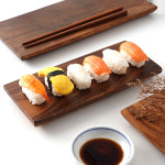 자연리 스시 도마 1호 우드 나무 초밥 회 고기 김밥 플레이팅 : 카페에떼르