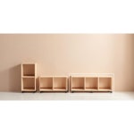 1단 원목 이동식 유아책장 아기책선반 아이방 낮은책꽂이 키즈가구 : 달부리빙