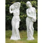 분수대 석고 동상 공원 정원 로마 여신상 조형물 장식 A : 라임배송대행