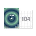 폼텍 분류표기 라벨 LQ-3111 104칸 20매 1칸 20x20mm : 드림팩토리 강동