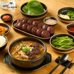 조점례남문피순대 50년 전통 [1인세트] 순대국밥+피순대 택배 : 조점례 남문피순대