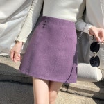 애니율 여성 가을 겨울 A라인 모직 스커트 G6171 : 애니율