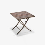 원목 접이식 테이블 750 보조 가든 야외 테라스 탁자 카페 1color : 다팔자스토어05