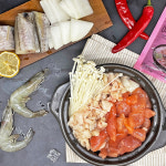 1+1 8분완성 산더미 알폭탄 명란알탕 밀키트 세트 캠핑요리 술안주+양념소스 : 푸드스토리365