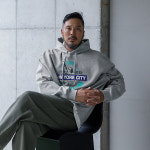 러기드하우스 : 뉴욕시티 마라톤 오버핏 후드티 멜란지그레이 : 4XR