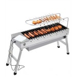 자동 양꼬치 기계 캠핑 마당 닭꼬치 바베큐 그릴 구이 A : 라임배송대행