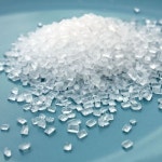 사각 크리스탈 슈가 화이트  스프링클 - 20g : 동그란 베이킹