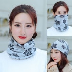 여성두건 헤어스카프 머리 주방 방한넥워머 자전거두건 식당 등산두건 스포츠 비니 멀티 : 착한커머스05