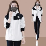 애니율 여성 봄 가을 바람막이 후드 점퍼 G6375 : 애니율