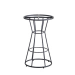 셀프 DIY 리폼 타워 모래시계형 블랙 철제 테이블 다리만 경제적인 가구 : IVY퍼니처