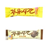 자유시간세트 오리지널맛1개+쿠키앤크림1개 초코바 쿠앤크 : 착한커머스05