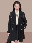 애니율 여성 봄 가을 럭셔리 숄카라 자켓 G6384 : 애니율