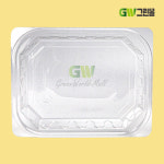 PET 반찬용기 1815 소 JH-203 390ml 투명 300개 용기+뚜껑 세트 / JH : 그린몰스토어