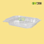PET 반찬용기 1815 소 JH-203 390ml 투명 300개 용기+뚜껑 세트 / JH : 그린몰스토어
