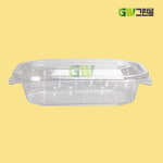 PET 반찬용기 1815 대 JH-204 590ml 투명 300개 용기+뚜껑 세트 / JH : 그린몰스토어