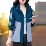 애니율 여성 봄 가을 빅사이즈 바람막이 점퍼 G6396 : 애니율