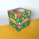 럭키 박스 - 이벤트 추첨 응모 투표 함 뽑기 통 상자 종이 드로우 결혼식 그린 : NANC