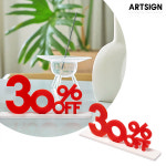 [오늘출고] 아트사인 30%OFF 입체안내판_1447/스탠드안내판/입체안내판/아크릴숫자/세일안내 : 솔로몬샵