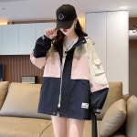 애니율 여성 봄 가을 캐주얼 오버핏 후드 점퍼 G6416 : 애니율