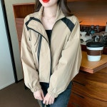 애니율 여성 봄 가을 캐주얼 바람막이 집업 점퍼 G6412 : 애니율