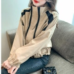 애니율 여성 봄 가을 캐주얼 바람막이 집업 점퍼 G6412 : 애니율