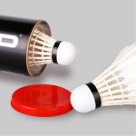 실내 코트 배드민턴공 셔틀콕 3입 체육용품 야간운동 : 에이원상인