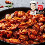 대구 안지랑 회장님 양념곱창 밀키트 1kg 요리 캠핑음식 돼지 알곱창 구이 야채볶음 야식 : 안지랑곱창막창