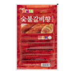 도나우 숯불갈비향 소시지 1kg : 푸드뱅크주식회사