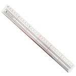 사무용 30cm 플라스틱 투명 방안 직자 커팅 컷팅 자 방안자 직선자 스틱자 눈금자 30 : 지디티컴퍼니
