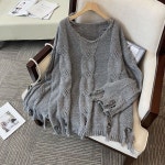 애니율 여성 가을 겨울 꽈배기 니트 스웨터 G6559 : 애니율