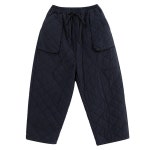 여성 겨울 누빔 바지 스트레이트 퀼트 패딩팬츠 : 쁨 ppeum